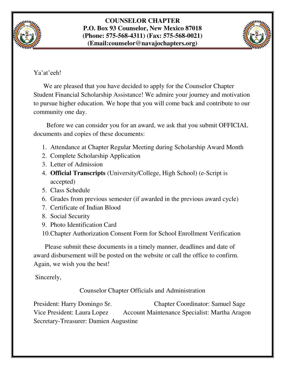 Scholarship counselor